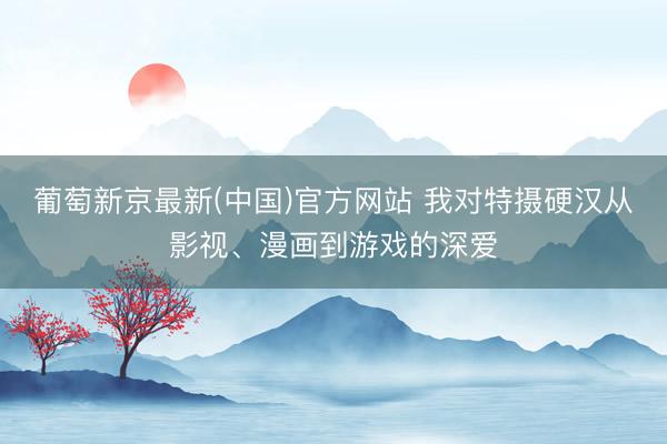 葡萄新京最新(中国)官方网站 我对特摄硬汉从影视、漫画到游戏的深爱