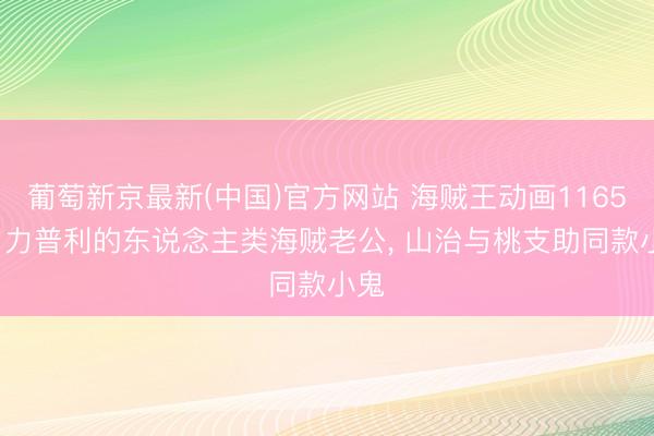 葡萄新京最新(中国)官方网站 海贼王动画1165话， 力普利的东说念主类海贼老公， 山治与桃支助同款小鬼